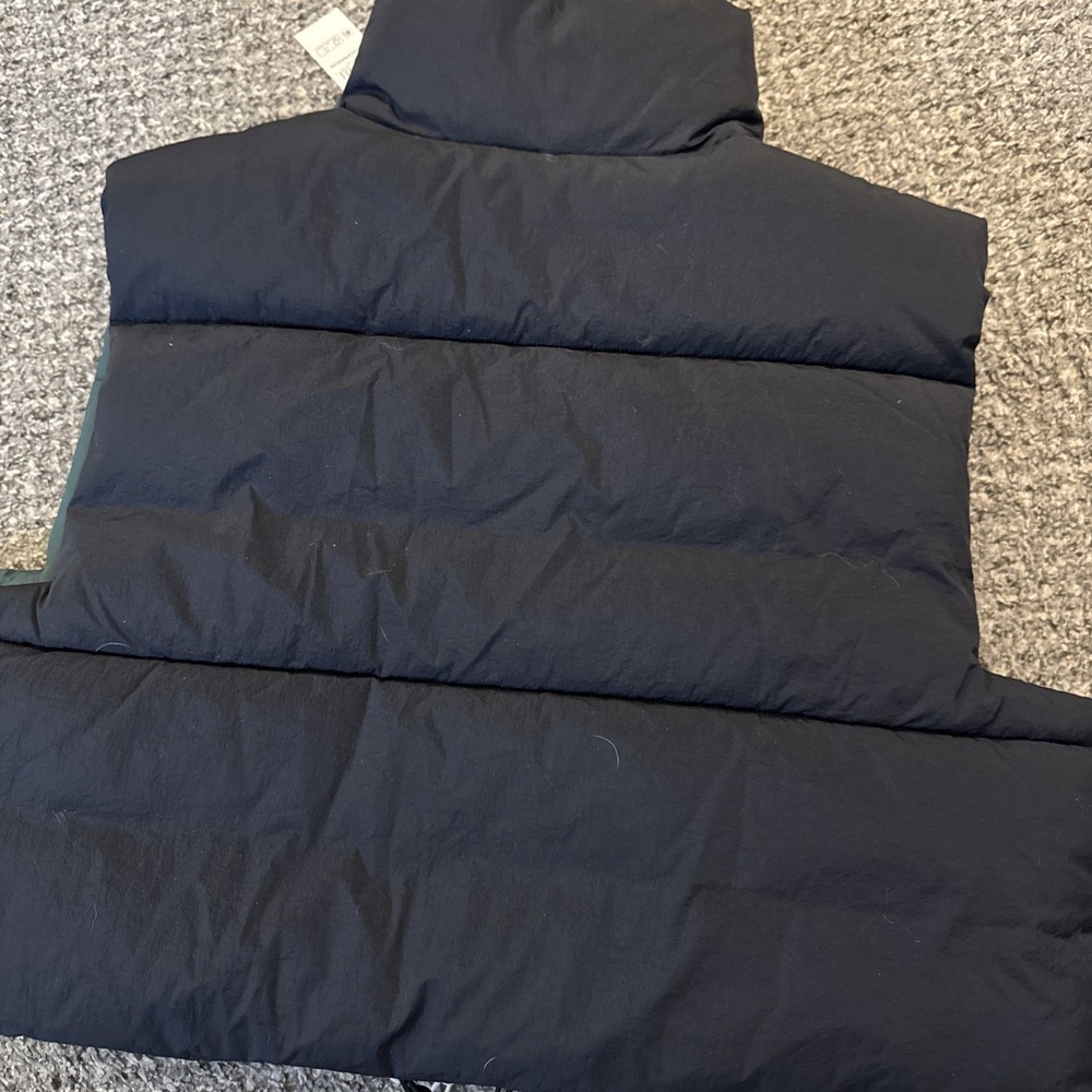 2 No Boundaries Juniors Puffer Vests Black & Green Size S-M - Picture 11 of 12